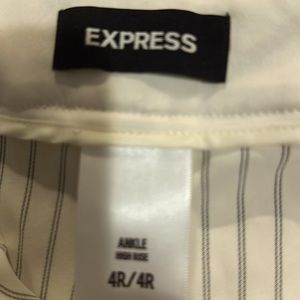 Express Ankle high rise women pants